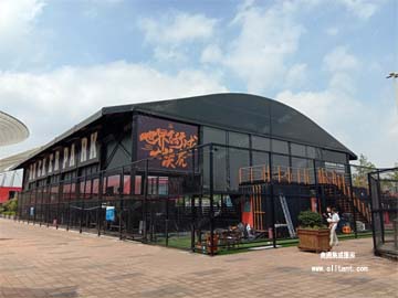 低成本體育場館篷房，解決其閑置問題并且還可重復拆搭！