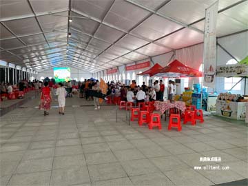 奧騰篷房相約江陵三湖第五屆黃桃采摘節(jié)